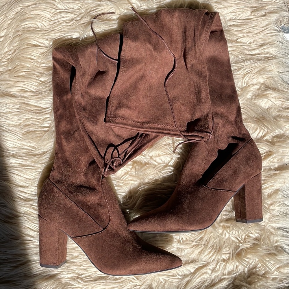 JUSTFAB KNEE HIGH BOOTS